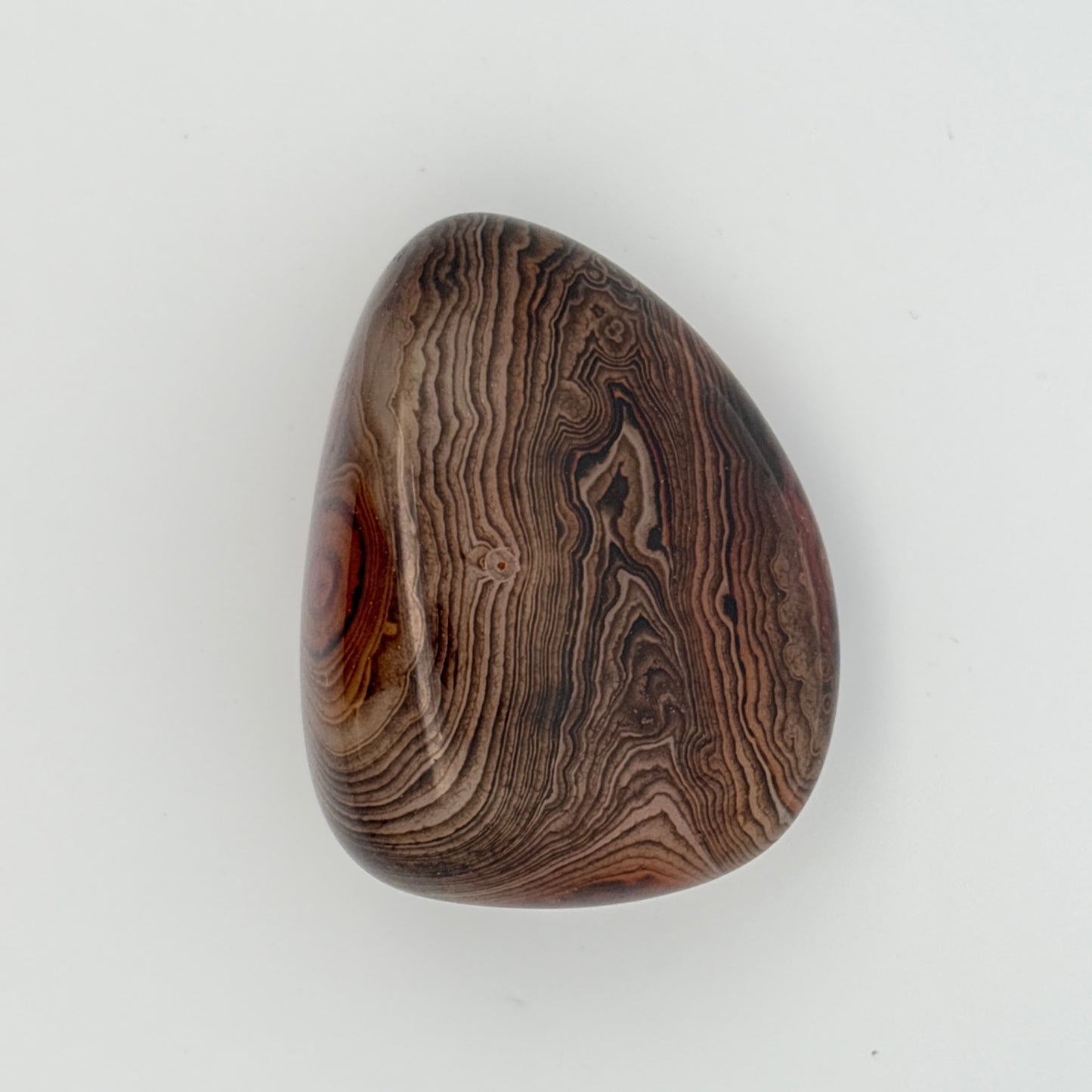 SILK (SARDONYX) AGATE PALMSTONE (999330)