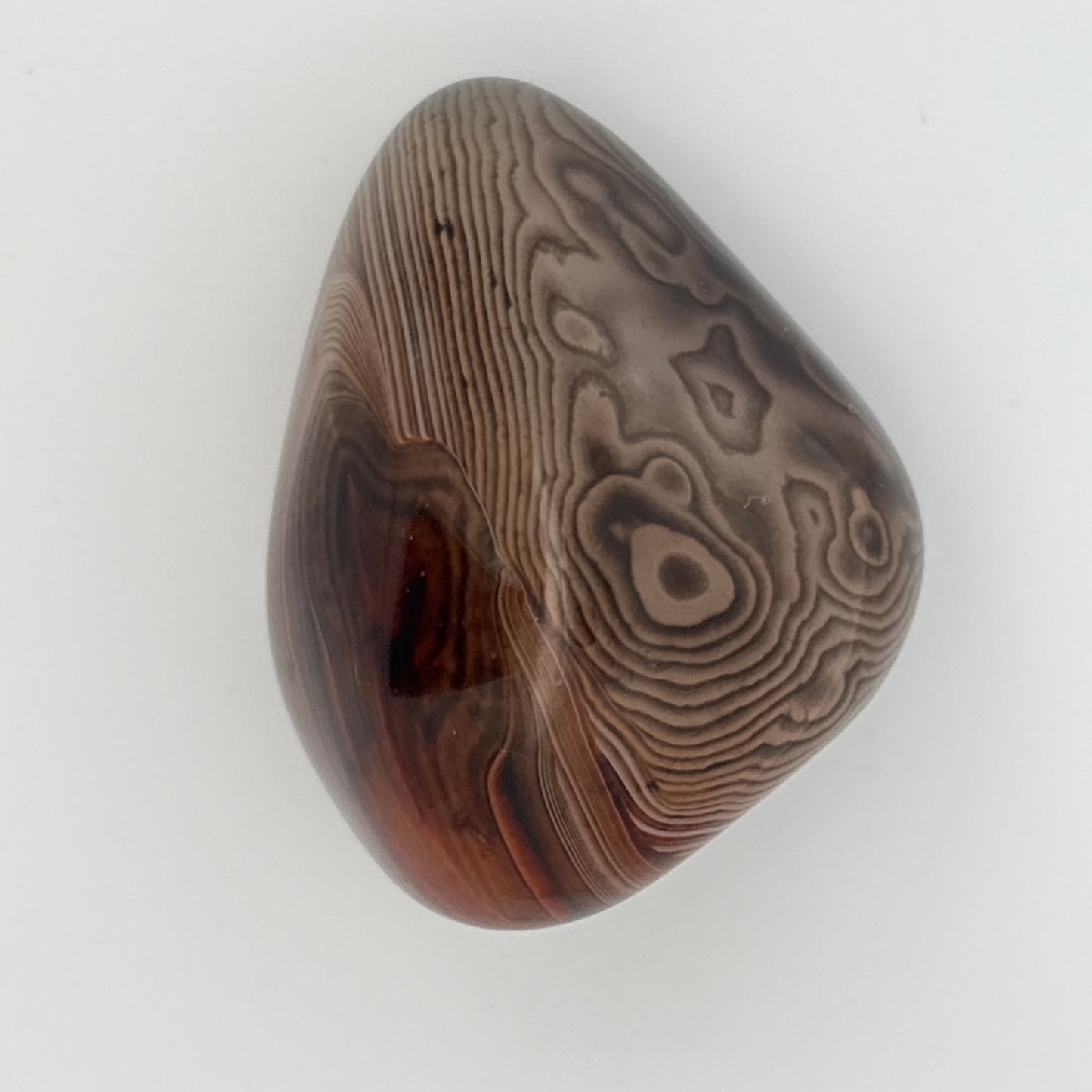 SILK (SARDONYX) AGATE PALMSTONE (999325)