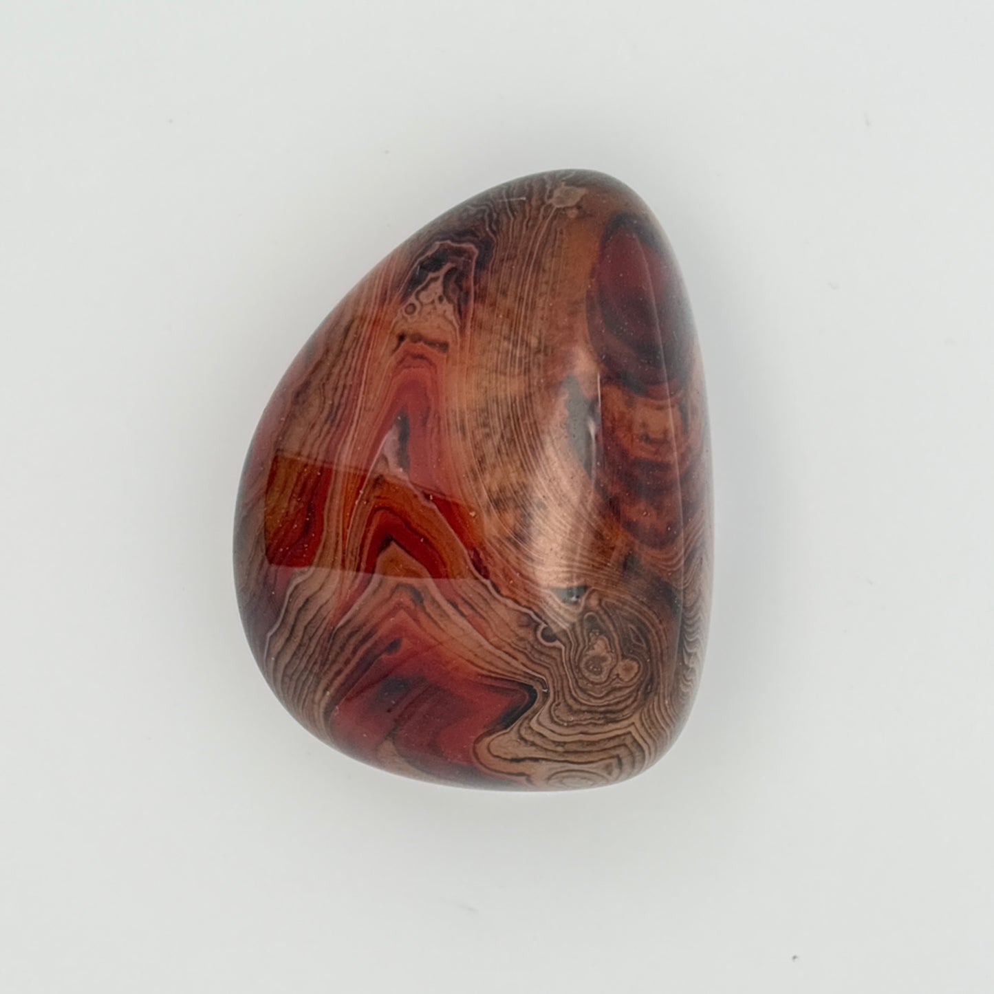 SILK (SARDONYX) AGATE PALMSTONE (999330)