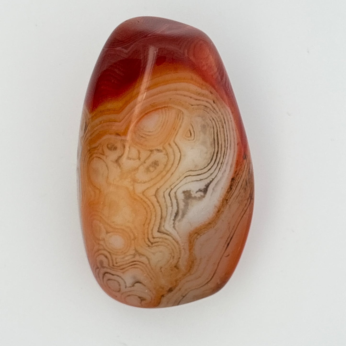 SILK (SARDONYX) AGATE PALMSTONE (999337)