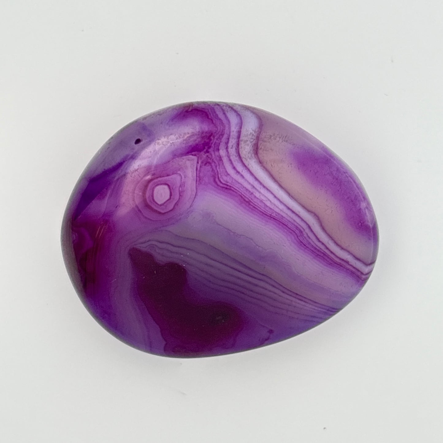 PURPLE AGATE PALMSTONE (293843)