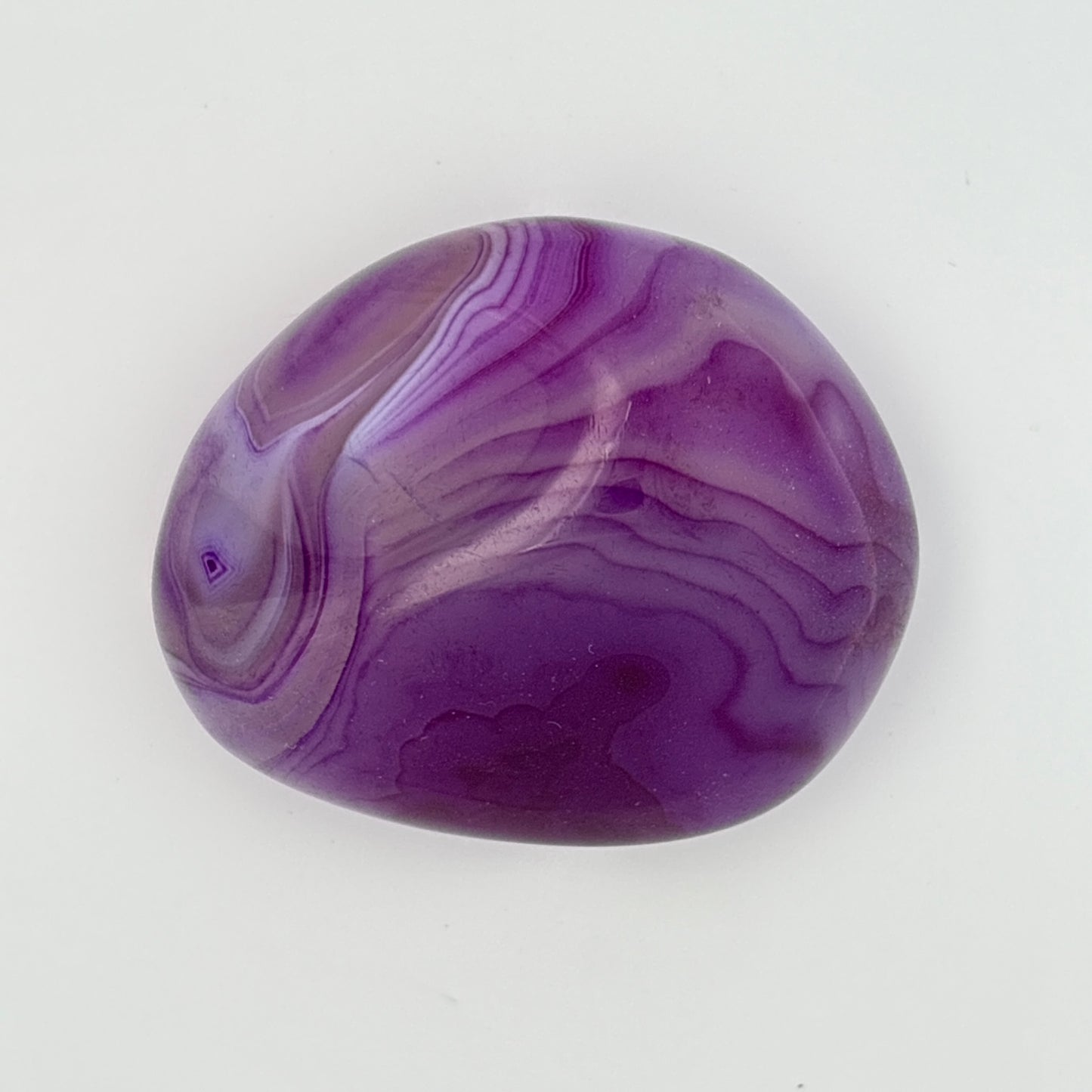 PURPLE AGATE PALMSTONE (293843)