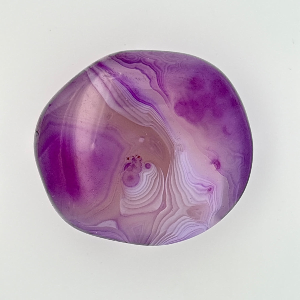 PURPLE AGATE PALMSTONE (293841)