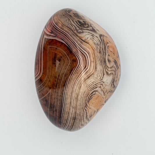 SILK (SARDONYX) AGATE PALMSTONE (999335)