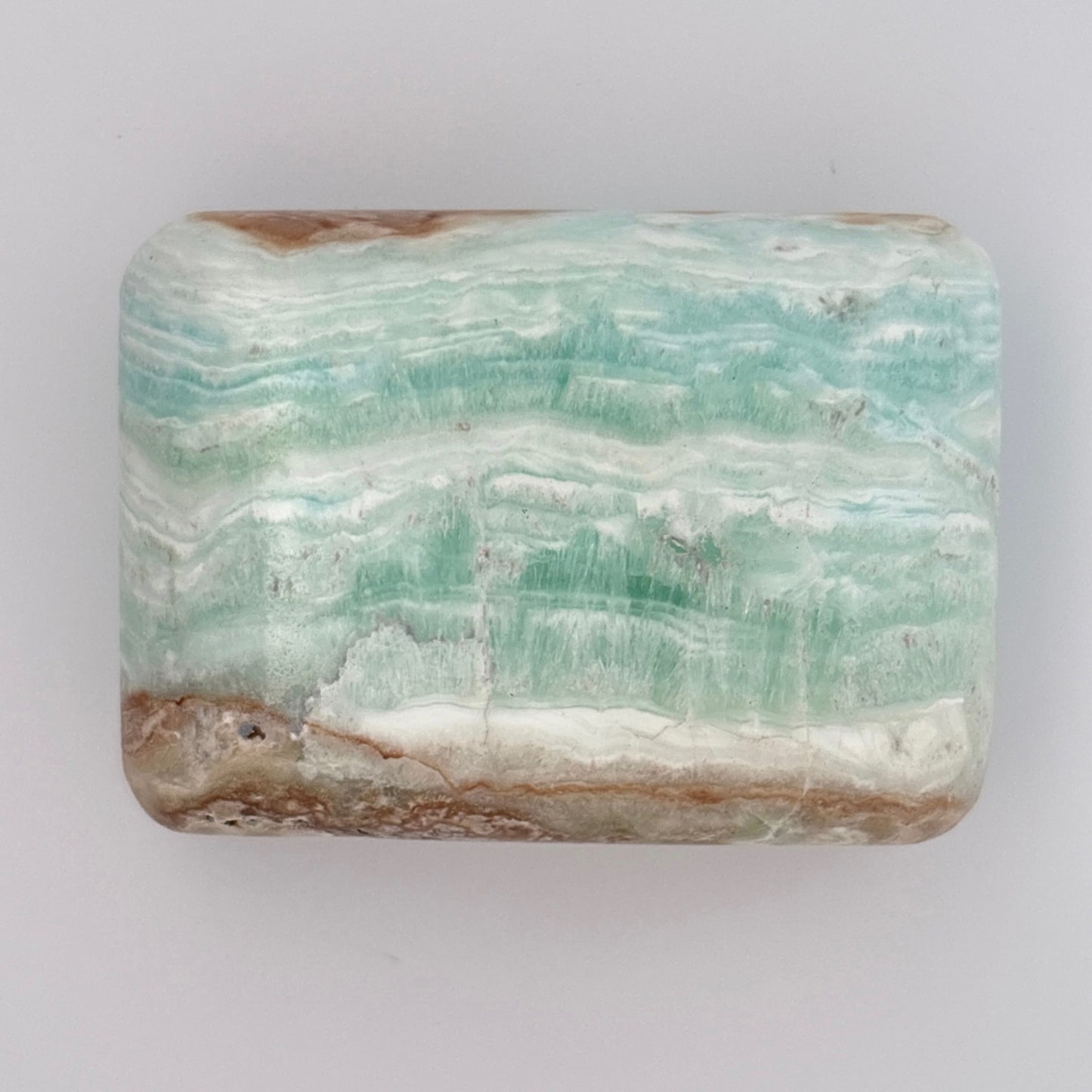 CARIBBEAN CALCITE SQUARE PALMSTONE (391392)