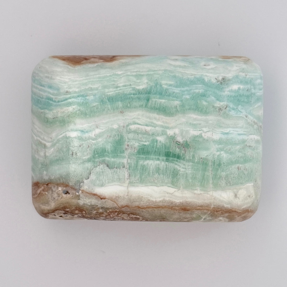 CARIBBEAN CALCITE SQUARE PALMSTONE (391392)