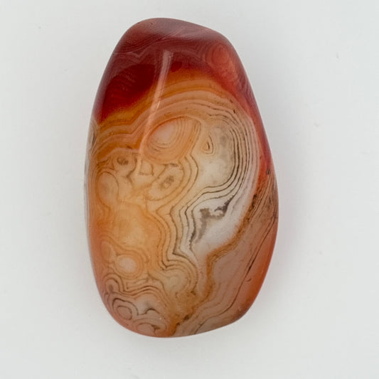 SILK (SARDONYX) AGATE PALMSTONE (999337)