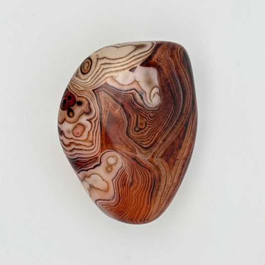 SILK (SARDONYX) AGATE PALMSTONE (999332)