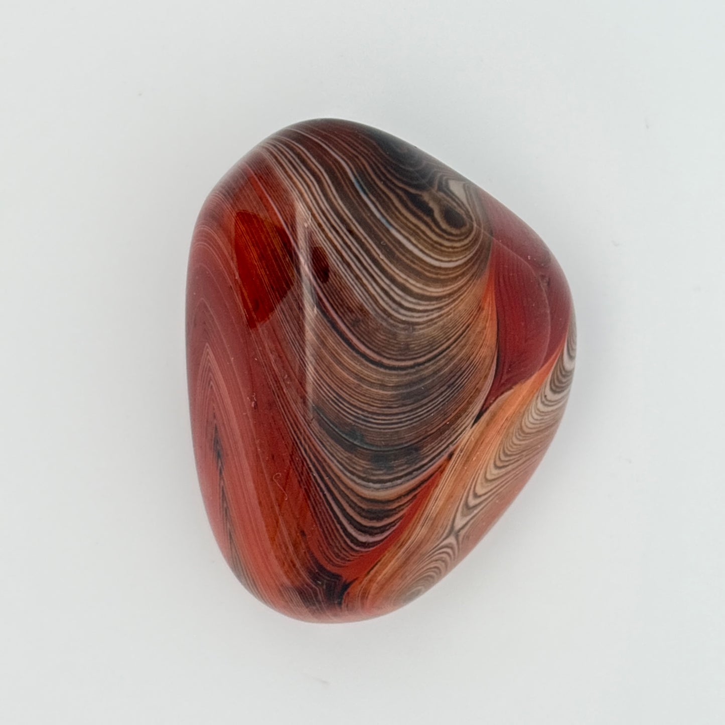 SILK (SARDONYX) AGATE PALMSTONE (999329)