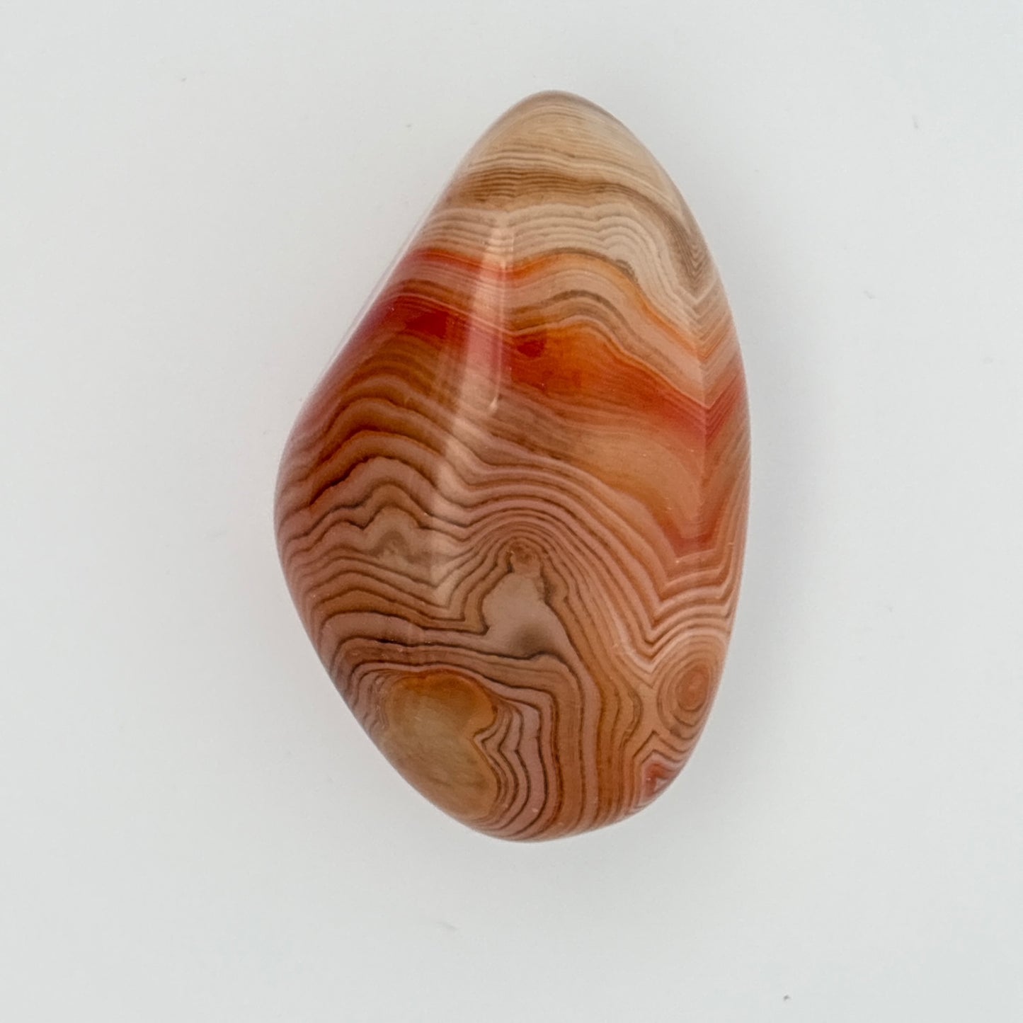 SILK (SARDONYX) AGATE PALMSTONE (999334)